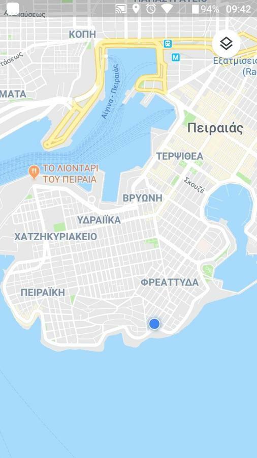 Φωτεινό Διαμέρισμα Πειραιας Piræus Eksteriør billede